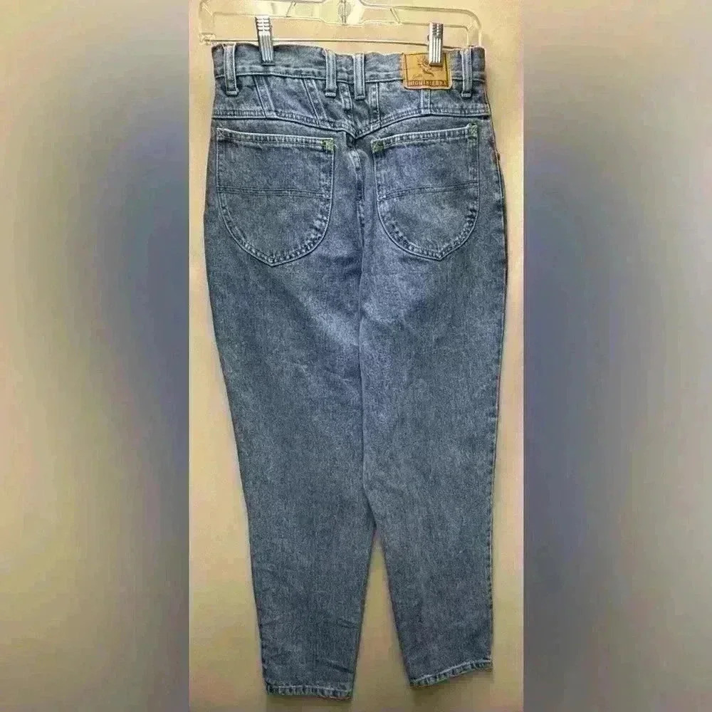 High Sierra Women's Vintage Sunflower High Rise Denim Jeans Size 10 - Picture 11 of 14